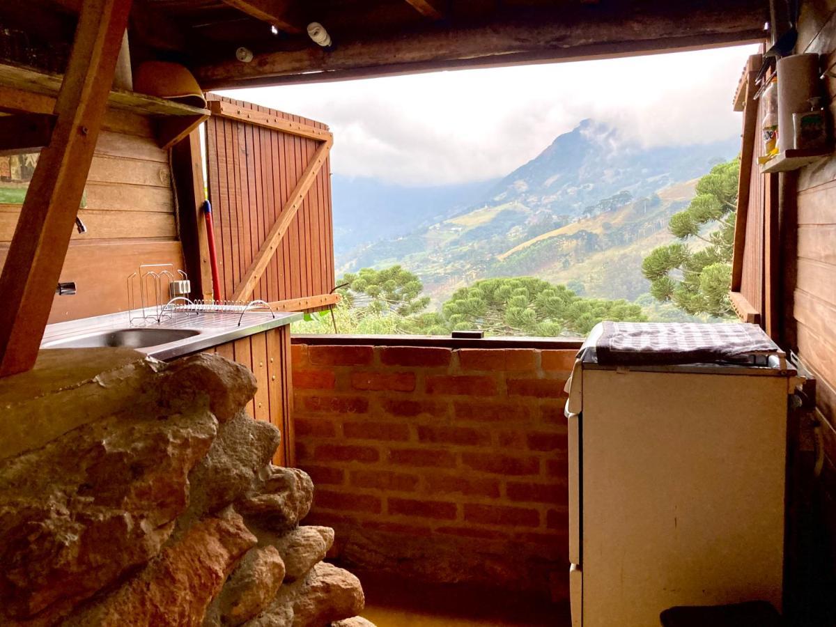 Abrigo De Montanha - Berghuette Villa São Bento do Sapucaí Exterior foto